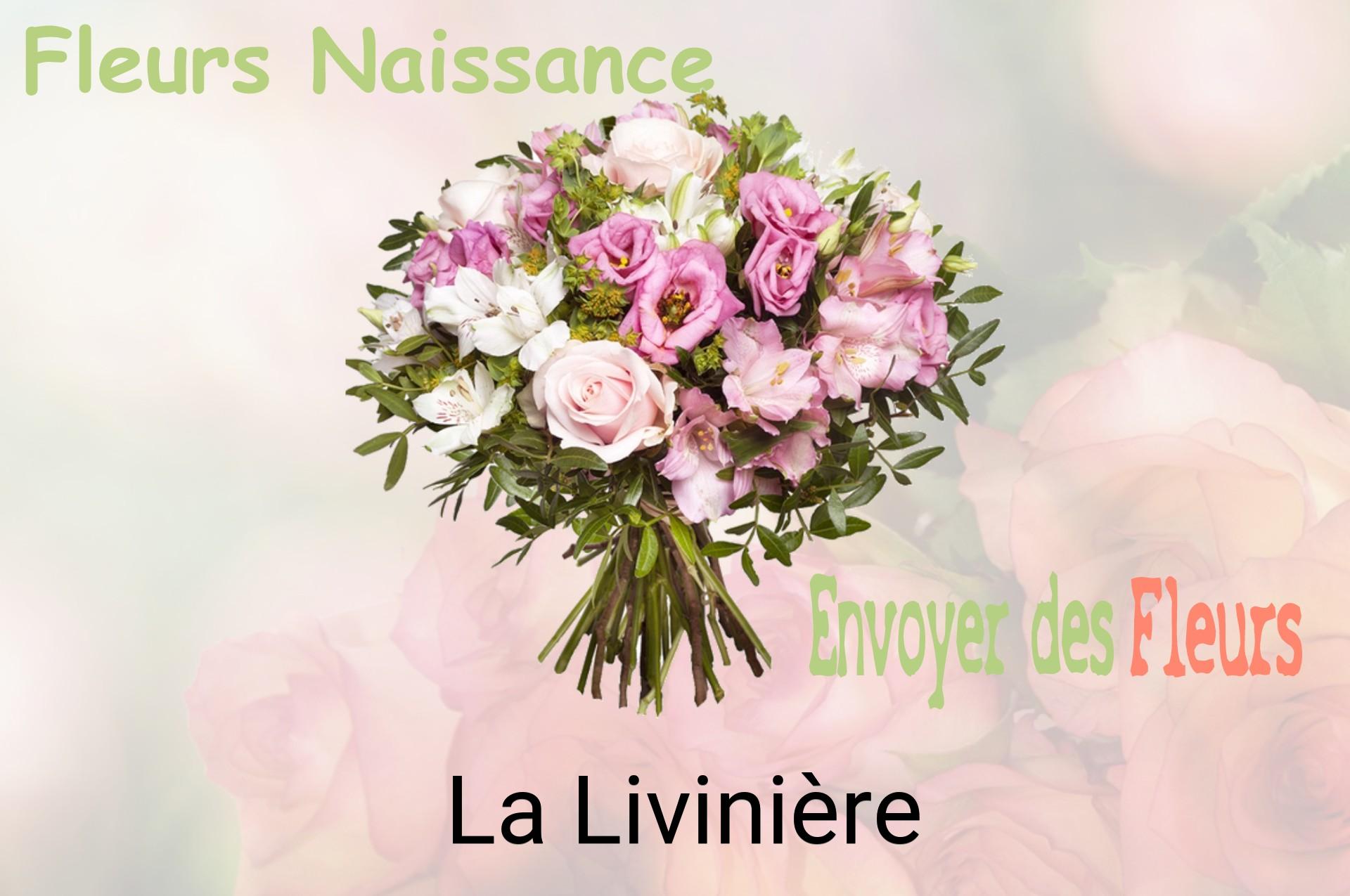 Bouquet de fleurs de naissance livré à La Livinière